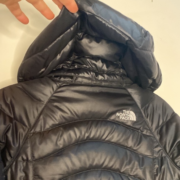 Women’s jacket, The north face down jacket XS black past knee length - Picture 9 of 12